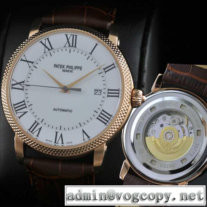 自動巻き スイスムーブメント  男性用腕時計 patek philippe philippe パテックフィリップ  メンズ腕時計